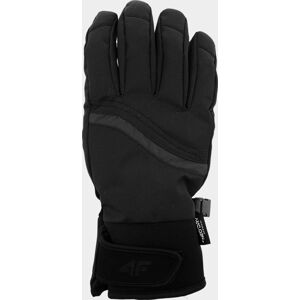 Dámské lyžařské rukavice 4F RED251 černé black solid S