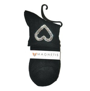 Dámské ponožky Magnetis 13521 Srdce bílá univerzální