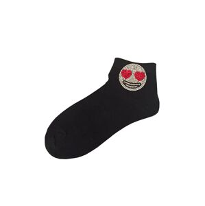 Dámské ponožky Magnetis 13524 Emotikon černá univerzální