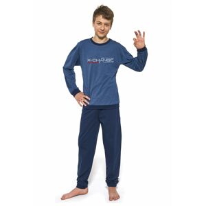 Chlapecké pyžamo 989/37 Street wear  - CORNETTE džínová 170/S