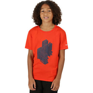 Dětské tričko Regatta RKT112 Alvarado V 0EJ oranžové 11-12 let