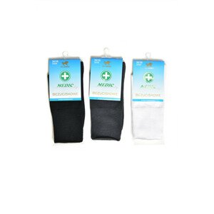 Nestahující ponožky MEDIC 640 černá 42/44