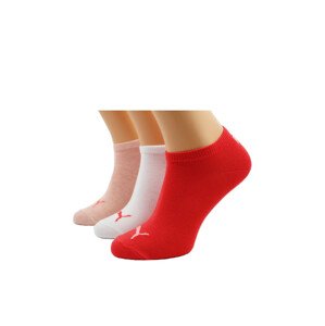 Ponožky Puma 906978 Quarter Soft A'3 black-red 39-42
