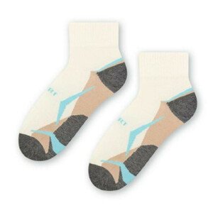 Dámské sportovní ponožky 026 ecru 35-37