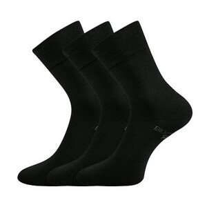 3PACK ponožky Lonka černé (Bioban) S