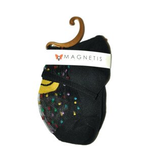 Dámské ponožky Magnetis 13531 Emotikon Černá Univerzální