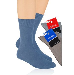 Pánské bavlněné ponožky 048 tmavě šedá 44-46