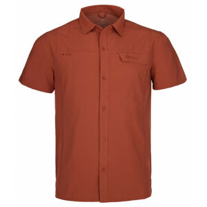 Pánská outdoorová košile Bombay-m tmavě červená - Kilpi XL