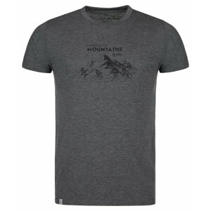 Pánské funkční tričko Garove-m tmavě šedá - Kilpi XL