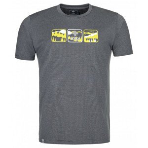 Pánské tričko Giacinto-m tmavě šedá - Kilpi XL