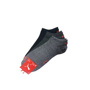 Ponožky Puma 906807 Sneaker Soft A'3 tmavě šedá melanž 39-42