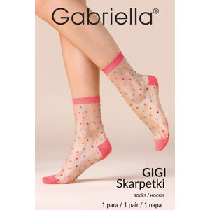 Dámské ponožky Gabriella Gigi code 524 bonbón 35-38