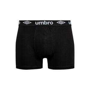 Pánské boxerky Umbro UMUM0241 černá / černá xl