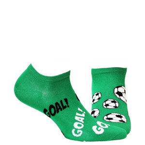 Vzorované ponožky FUNKY zelená 39/42