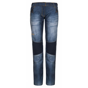 Dámské sofshellové kalhoty Jeanso-w modrá - Kilpi 42