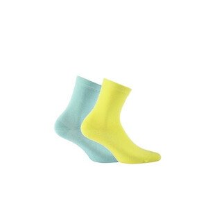 Dámské hladké ponožky Wola Perfect Woman W 8400 modrý 36-38
