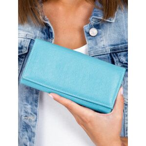Modrá peněženka z umělé kůže jedna velikost