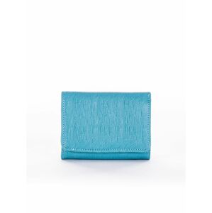 Dámská modrá peněženka z ekokože jedna velikost