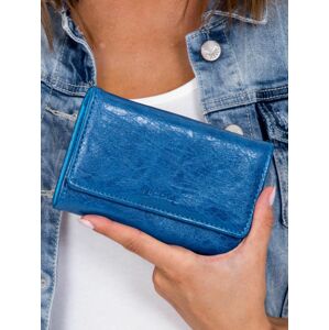 Modrá dámská peněženka z ekologické kůže jedna velikost