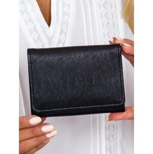 Černá dámská peněženka z ekokože jedna velikost