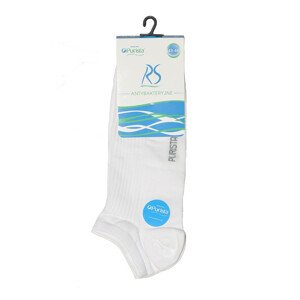 Pánské kotníkové ponožky Regina Socks Purista Antibakteriální bílý 35-38