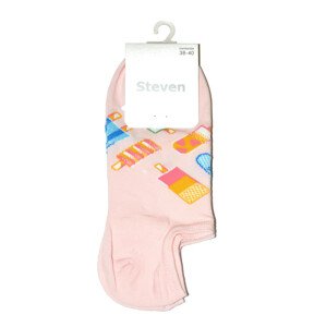 Dámské ponožky Steven art.021 bílý 35-37