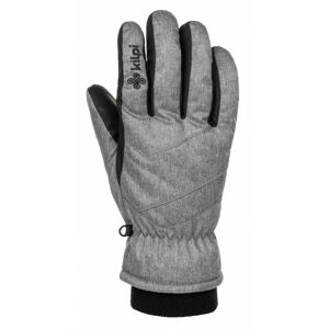 Unisex lyžařské rukavice Tata-u světle šedá - Kilpi M