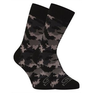 Veselé ponožky Styx vysoké maskáč (H1150) XL