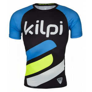 Pánské funkční tričko Victori-m - Kilpi černá s modrou XXL