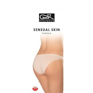 Dámské kalhotky Gatta 41645 Tanga Sensual Skin lehký akt S