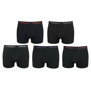 Pánské boxerky 34136 -  LEE COOPER černo-červená XL
