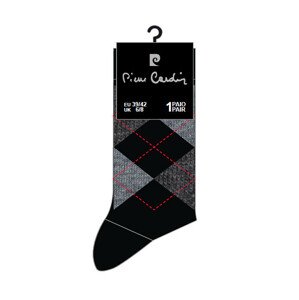 Pánské ponožky SX-2001 Man Socks - Pierre Cardin černo-zelená 43-46