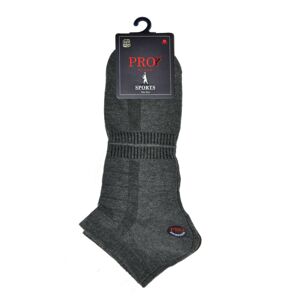 Pánské ponožky PRO Cotton Man Spotrs 10533 41-44 tmavě šedá 41-44