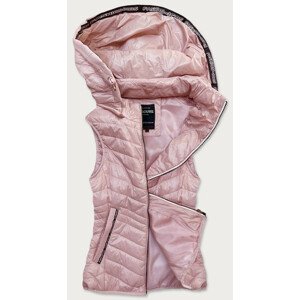 Dámská růžová vesta (6307) růžový XL (42)