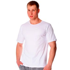 Pánské tričko 202 new white - CORNETTE bílá 3XL