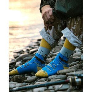 Ponožky Spox Sox - Rybář vícebarevný 44-46