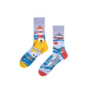 Nepárové ponožky Spox Sox Moře 36-46 vícebarevný 44-46