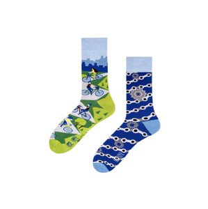 Nepárové ponožky Spox Sox Kolo 36-46 vícebarevný 36-39