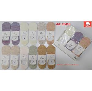 Dámské ponožky se silikonem PRO 20416 36-40 MIX