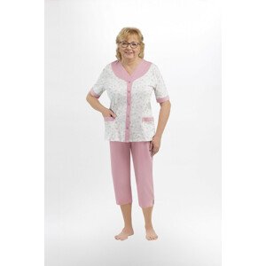 Dámské pyžamo 211 HONORATA BIG Růžová 3xl