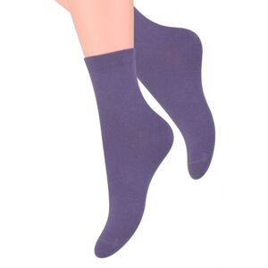 Dámské ponožky 037 purple - Steven fialová 38/40
