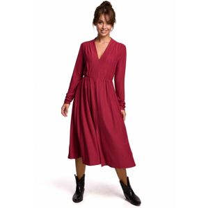 B171 Fit and flade dress  EU S cherry
