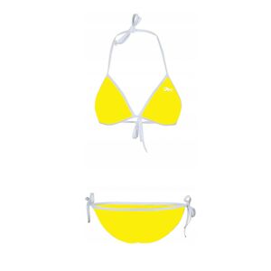 Dvoudílné dámské plavky Reebok 74000 Allegra Bikini žlutá S-38