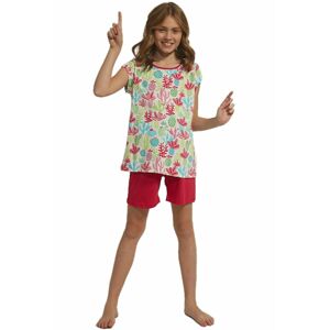 Dívčí pyžamo 358/79 Cactus - CORNETTE růžová 134/140