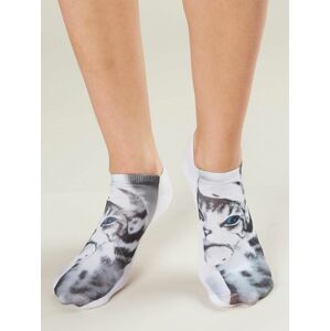 Ponožky s potiskem kočky 35-39
