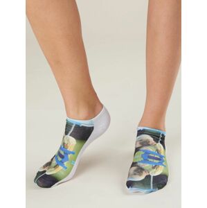 Dámské ponožky s potiskem 35-39