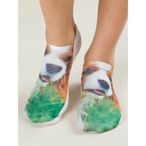 Bavlněné ponožky se psím potiskem 38-42