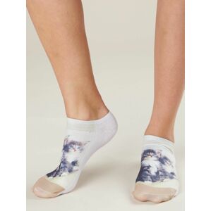 Krátké dámské ponožky s potiskem 38-42