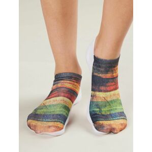 Dámské krátké ponožky s potiskem 38-42