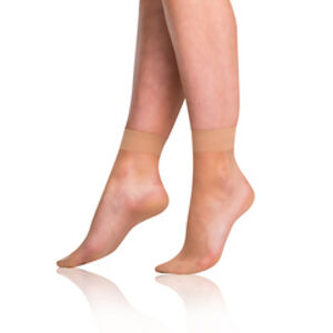 Dámské silonkové ponožky FLY SOCKS 15 DEN - BELLINDA - amber UNI